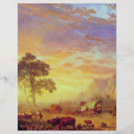 The Oregon Trail - Albert Bierstadt Full Color Flyer
