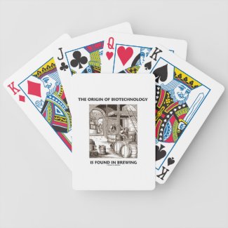 The Origin Of Biotechnology Is Found In Brewing Deck Of Cards