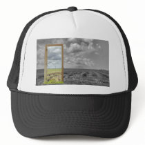 The origin of crop circle. mesh hats