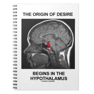 The Origin Of Desire Begins In the Hypothalamus Spiral Notebooks