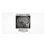 The Origin Of Desire Begins In the Hypothalamus Custom Photo Card