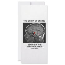 The Origin Of Desire Begins In the Hypothalamus rack cards