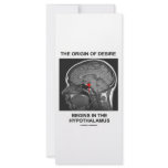 The Origin Of Desire Begins In the Hypothalamus Customized Rack Card