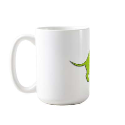 The original dancing dog mug by windshark