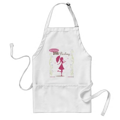 The Original Diva Darling Apron by theshowerdiva