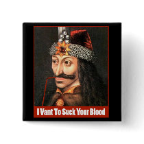 The Original Dracula, Halloween!!! Pinback Button