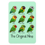 The Original Nine Rectangular Magnet