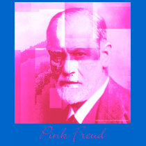 The Original Pink Freud_Black T-Shirt
