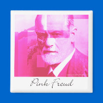 The Original Pink Freud Magnet magnets