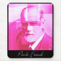 The Original Pink Freud Mousepad by Zoey_London The Original Pink Freud Mousepad