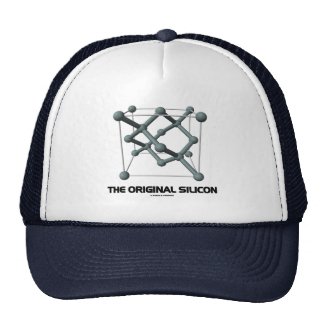 The Original Silicon (Silicon Chemical Structure) Trucker Hat