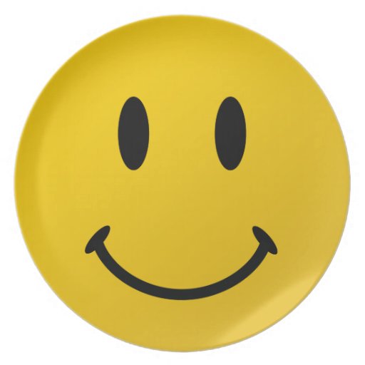 The Original Smiley Face Party Plates Zazzle