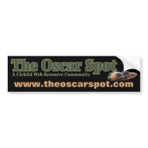 The Oscar Spot bumper stickers