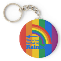 THE OTHER HALF OF MY RAINBOW KEYCHAIN