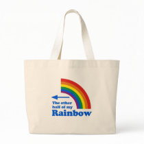 THE OTHER HALF OF MY RAINBOW (Right) Tote Bag