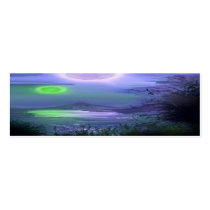The Other World's Sky v2 bookmark Business Card Templates