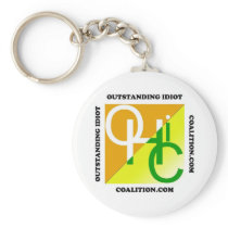 The Outstanding Idiot Coalition (O.H.I.C.) Logo Keychain