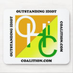 The Outstanding Idiot Coalition (O.H.I.C.) Logo Mousepads