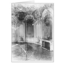 The Oval Salon decorated with the story of Greeting Card