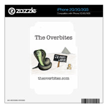 The Overbites - 28 Days Later Decal For iPhone 3G