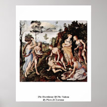 The Overthrow Of The Vulcan By Piero Di Lorenzo Poster