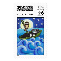 The Owl and the Pussycat Postage