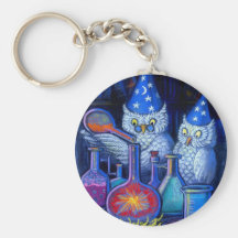 The Owl Chemists Keychains