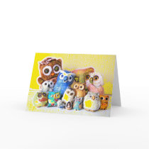 The Owl Family cards by Heartworks The Owl Family cards