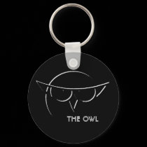 THE OWL logo keychain B