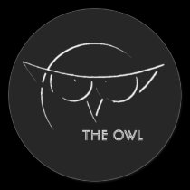 THE OWL logo sticker B (sheet of 6)