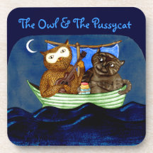 The Owl & The Pussycat Coasters