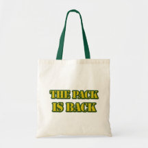 the pack is back canvas bags