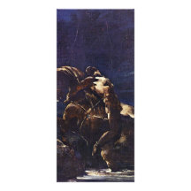 The Page Mazeppa By Géricault Jean Louis Théodore Full Color Rack Card