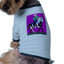 The Paint II- whimsical horse collection Pet Tshirt