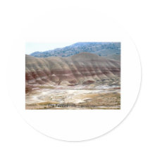 The Painted Hills Mitchell Oregon Photo Nature Art stickers