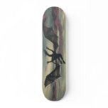 The Painted Skies Custom Skateboard