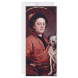 The Painter And His Pug Self Portrait By Hogarth, rack cards