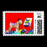 The Painter by M.Light stamps