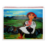 The Paintings of Afghan Woman  Calender Calendar
