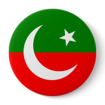 the Pakistan Tehreek e Insaf, Pakistan Pinback Button