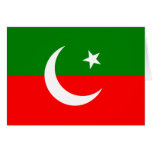 the Pakistan Tehreek e Insaf, Pakistan cards