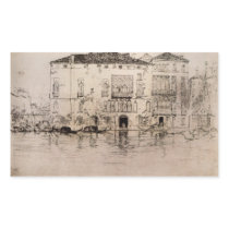 The Palaces by James Abbott McNeill Whistler Rectangle Stickers