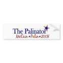The Palinator (McCain Palin 2008) bumper stickers by worldsfair The Palinator (McCain Palin 2008) bumper stickers