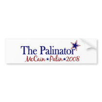 The Palinator (McCain Palin 2008) bumper stickers by worldsfair The Palinator (McCain Palin 2008) bumper stickers