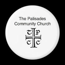 The Palisades Community Church Magnet magnets
