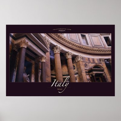The Pantheon Posters by ItalyShoppe