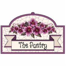 "The Pantry" - Decorative Sign - 33 Photo Cutouts