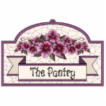 "The Pantry" - Decorative Sign - 33 Photo Cutouts