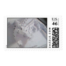 The paper alligator postage