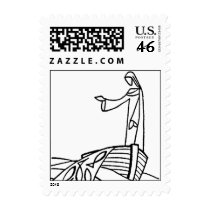 The Parable of the Net - Sm Postage postage by KitteasGallery The Parable of the Net - Sm Postage postage